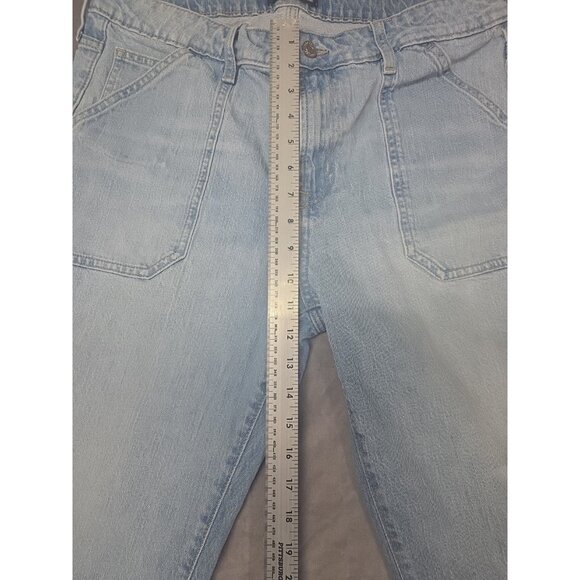 Gap Jeans Womens 14/32 Regular Blue Universal Slim Boyfriend Stretch Denim. HL13 - Picture 6 of 7